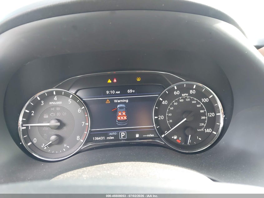 2021 Infiniti Qx80 VIN JN8AZ2BE4M9270661 IAAI salvage auction — SIDE, Salvage Title, sold $17,100 on 2026-07-31 (photo 7)