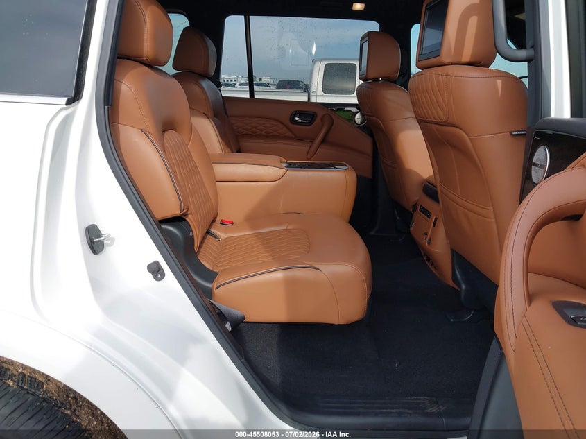2021 Infiniti Qx80 VIN JN8AZ2BE4M9270661 IAAI salvage auction — SIDE, Salvage Title, sold $17,100 on 2026-07-31 (photo 8)