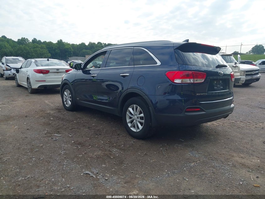 2018 Kia Sorento VIN 5XYPGDA30JG424915 IAAI salvage auction — RIGHT FRONT, Salvage (Tennessee), sold $2,350 on 2026-07-29 (photo 3)