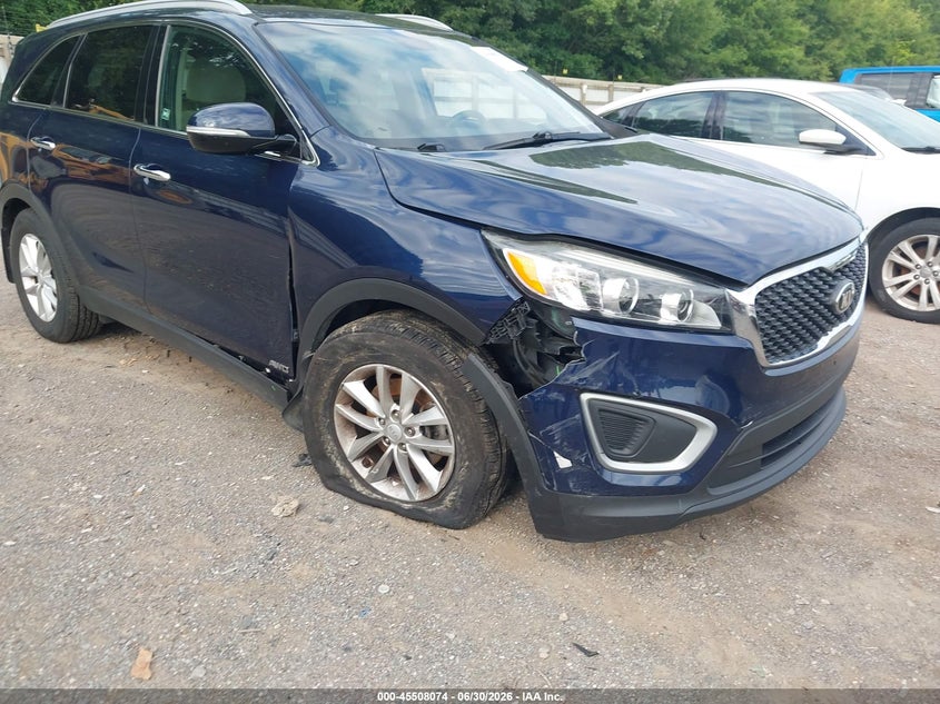 2018 Kia Sorento VIN 5XYPGDA30JG424915 IAAI salvage auction — RIGHT FRONT, Salvage (Tennessee), sold $2,350 on 2026-07-29 (photo 6)