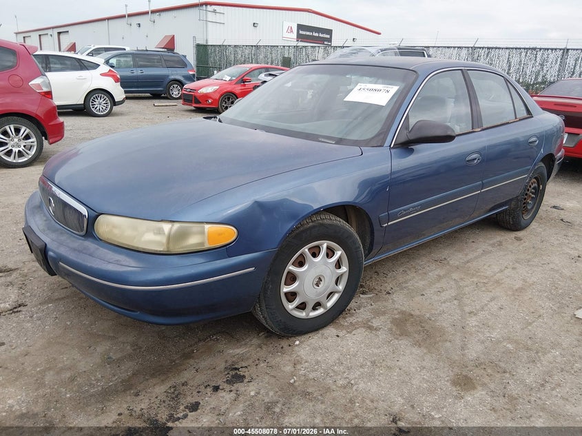 1998 Buick Century VIN 2G4WS52M6W1490549 IAAI salvage auction — NORMAL WEAR, Clear (Kansas), sold $350 on 2026-07-10 (photo 2)