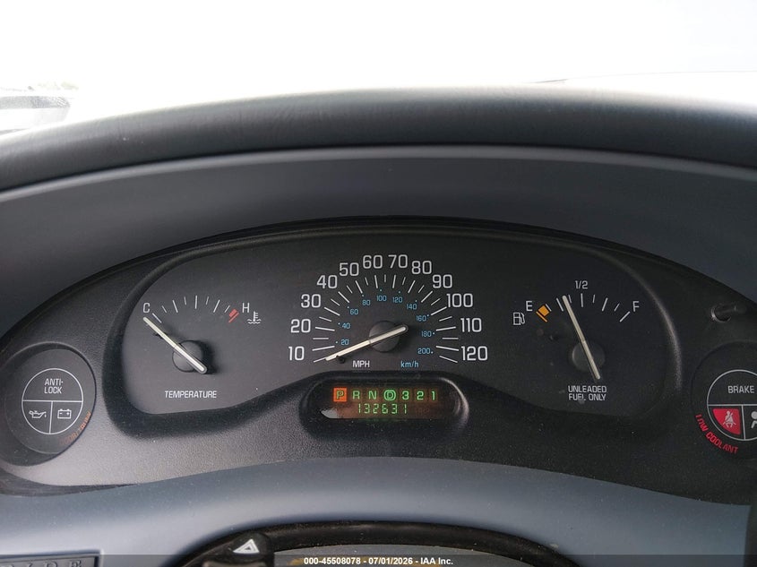 1998 Buick Century VIN 2G4WS52M6W1490549 IAAI salvage auction — NORMAL WEAR, Clear (Kansas), sold $350 on 2026-07-10 (photo 7)
