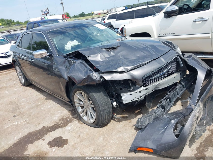 2016 Chrysler 300c VIN 2C3CCAEG3GH151893 IAAI salvage auction — FRONT END, Wait Title, sold $850 on 2026-09-28 (photo 1)