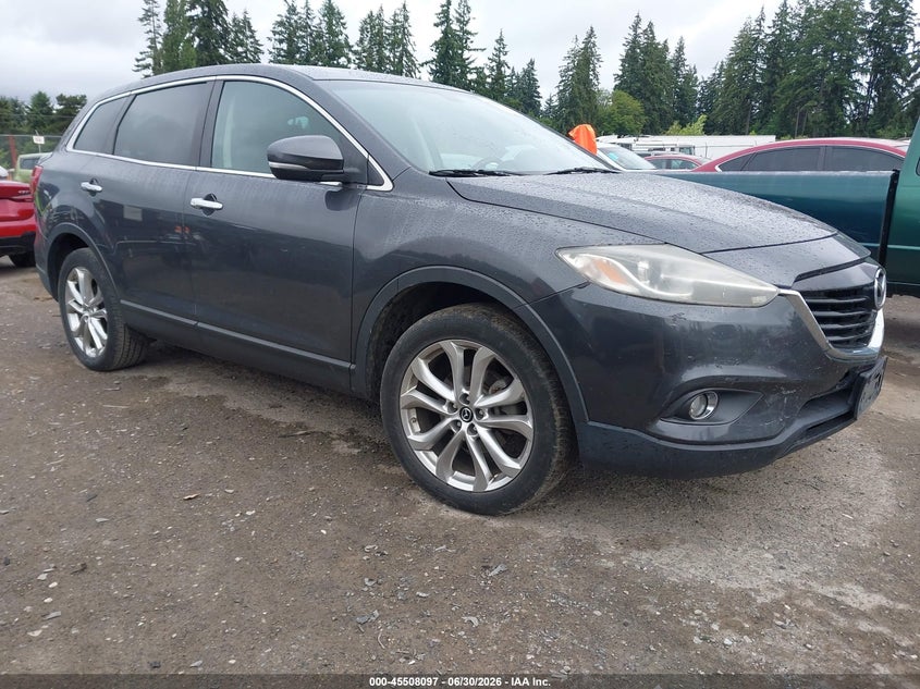 2013 Mazda Cx-9 VIN JM3TB3DV8D0420553 IAAI salvage auction — LEFT REAR, Bill Of Sale (Washington), sold $1,350 on 2026-07-22 (photo 1)