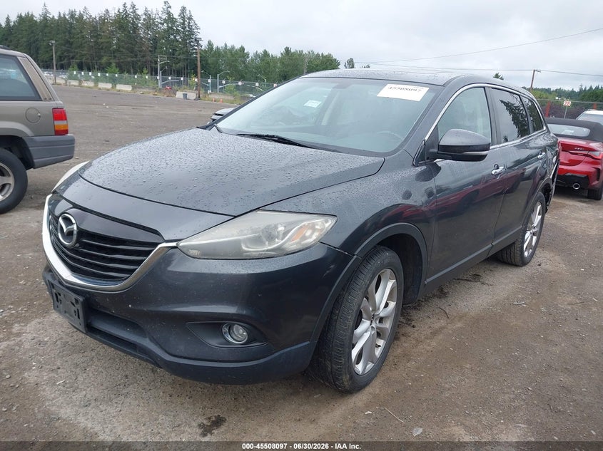 2013 Mazda Cx-9 VIN JM3TB3DV8D0420553 IAAI salvage auction — LEFT REAR, Bill Of Sale (Washington), sold $1,350 on 2026-07-22 (photo 2)