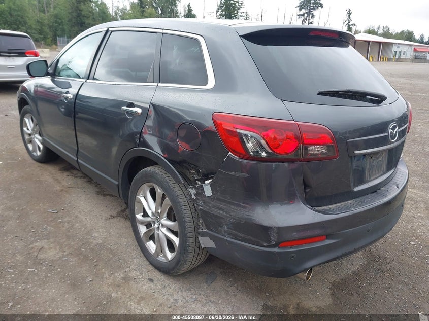 2013 Mazda Cx-9 VIN JM3TB3DV8D0420553 IAAI salvage auction — LEFT REAR, Bill Of Sale (Washington), sold $1,350 on 2026-07-22 (photo 3)