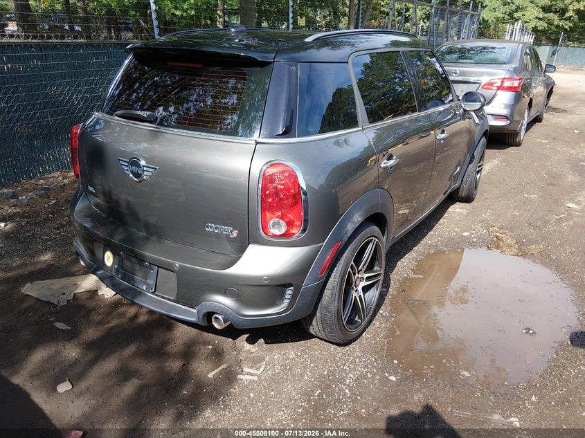 2012 Mini VIN WMWZC5C51CWL59083 IAAI salvage auction — NORMAL WEAR, Clear (Virginia), sold $300 on 2026-07-30 (photo 4)