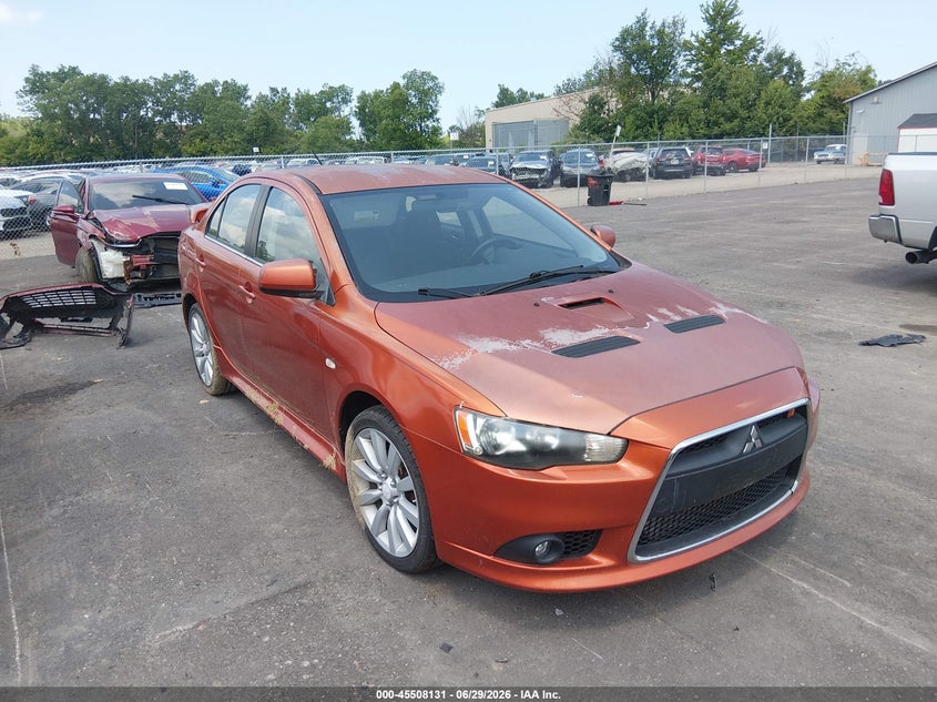 2010 Mitsubishi Lancer VIN JA32V6FV3AU022874 IAAI salvage auction — NORMAL WEAR, Original (Ohio), sold $900 on 2026-07-28 (photo 1)