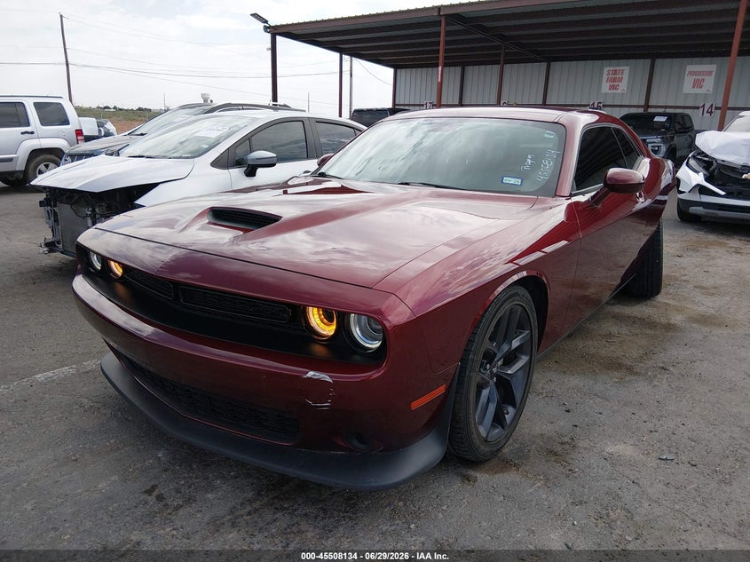2023 Dodge Challenger VIN 2C3CDZJG5PH621312 IAAI salvage auction — LEFT SIDE, Salvage Title, sold $8,200 on 2026-08-27 (photo 2)