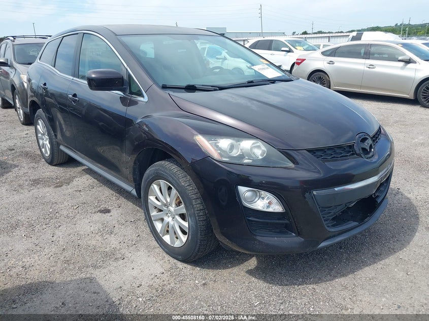 2012 Mazda Cx-7 VIN JM3ER2BM3C0414957 IAAI salvage auction — LEFT & RIGHT, Salvage (Oklahoma), sold $25 on 2026-07-28 (photo 1)