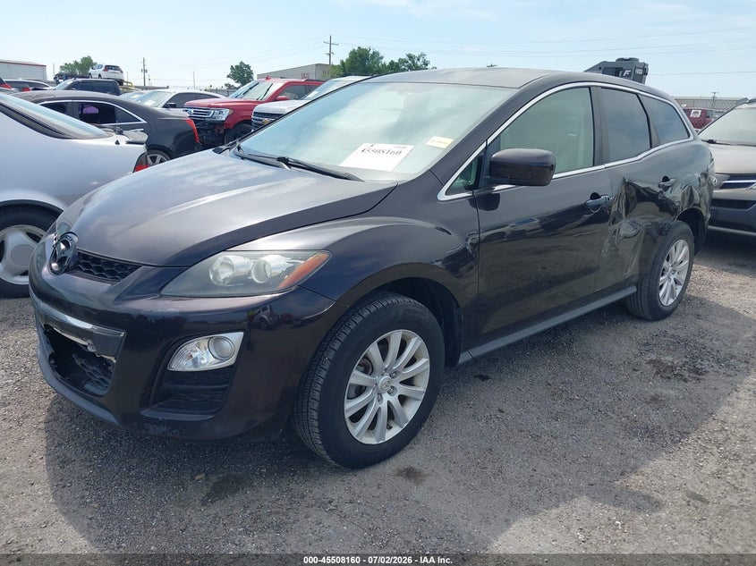 2012 Mazda Cx-7 VIN JM3ER2BM3C0414957 IAAI salvage auction — LEFT & RIGHT, Salvage (Oklahoma), sold $25 on 2026-07-28 (photo 2)