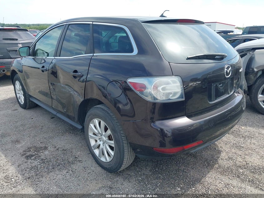 2012 Mazda Cx-7 VIN JM3ER2BM3C0414957 IAAI salvage auction — LEFT & RIGHT, Salvage (Oklahoma), sold $25 on 2026-07-28 (photo 3)