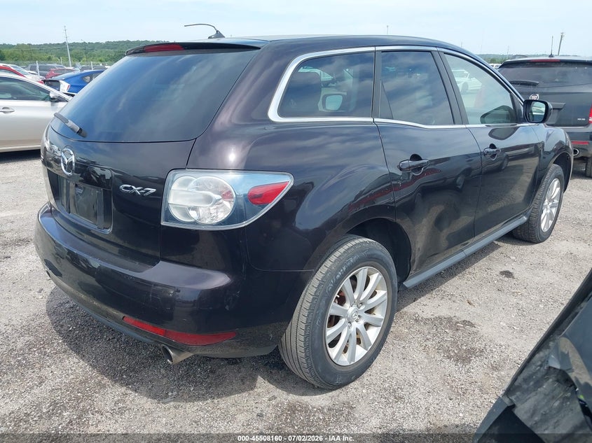 2012 Mazda Cx-7 VIN JM3ER2BM3C0414957 IAAI salvage auction — LEFT & RIGHT, Salvage (Oklahoma), sold $25 on 2026-07-28 (photo 4)
