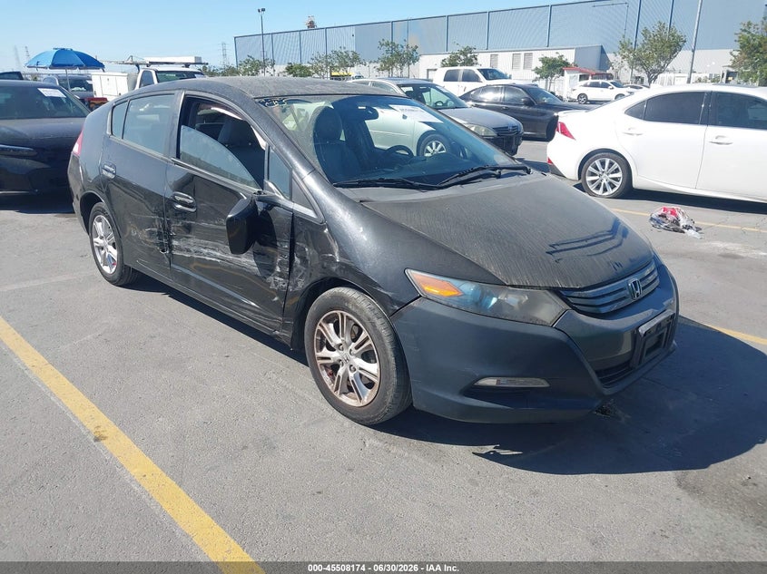 2010 Honda Insight VIN JHMZE2H73AS027445 IAAI salvage auction — SIDE, Salvage (California), sold $600 on 2026-07-20 (photo 1)