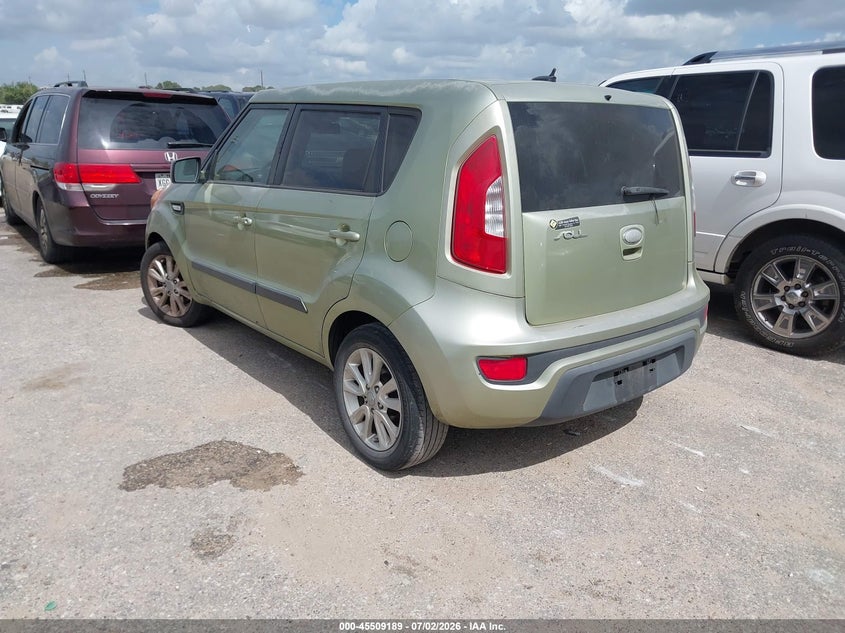 2013 Kia Soul VIN KNDJT2A57D7603977 IAAI salvage auction — NORMAL WEAR, Original (Texas), sold $25 on 2026-07-29 (photo 3)