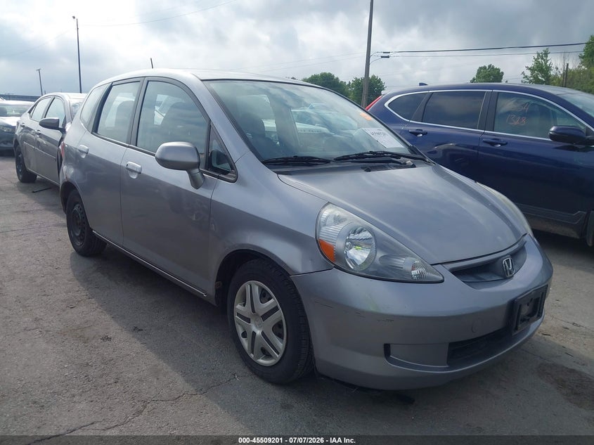 2008 Honda Fit VIN JHMGD37418S071364 IAAI salvage auction — LEFT FRONT, Original (Ohio), sold $125 on 2026-07-21 (photo 1)