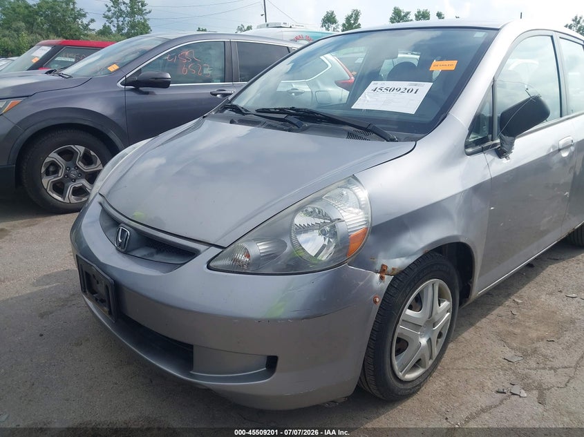 2008 Honda Fit VIN JHMGD37418S071364 IAAI salvage auction — LEFT FRONT, Original (Ohio), sold $125 on 2026-07-21 (photo 6)