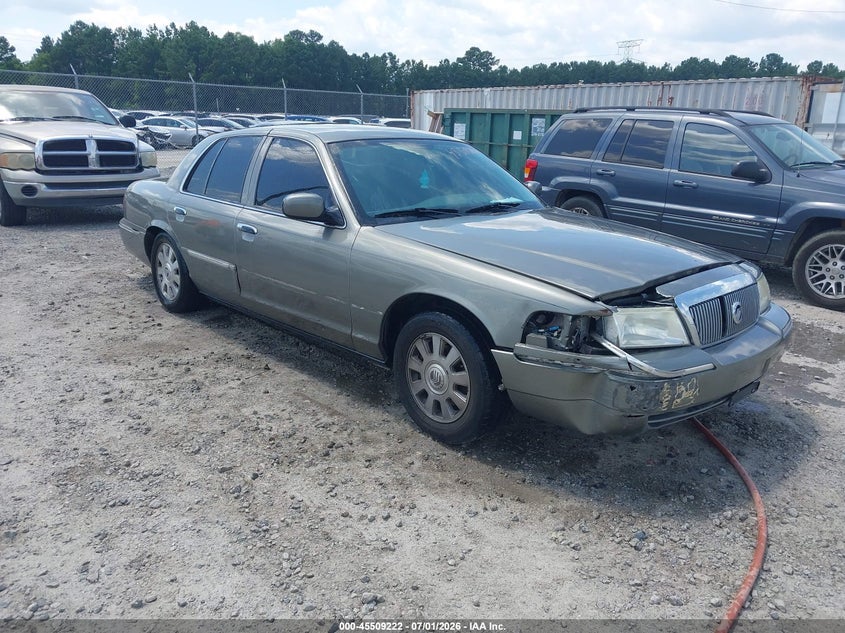 2003 Mercury Grand marquis VIN 2MEHM75W63X699409 IAAI salvage auction — NORMAL WEAR, Repossession Paperwork (Georgia), sold $300 on 2026-07-31 (photo 1)