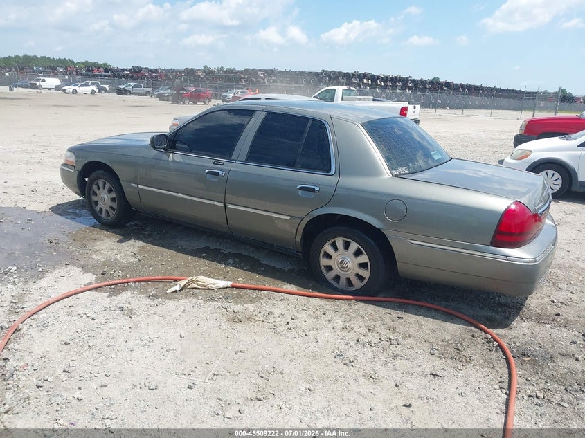 2003 Mercury Grand marquis VIN 2MEHM75W63X699409 IAAI salvage auction — NORMAL WEAR, Repossession Paperwork (Georgia), sold $300 on 2026-07-31 (photo 3)