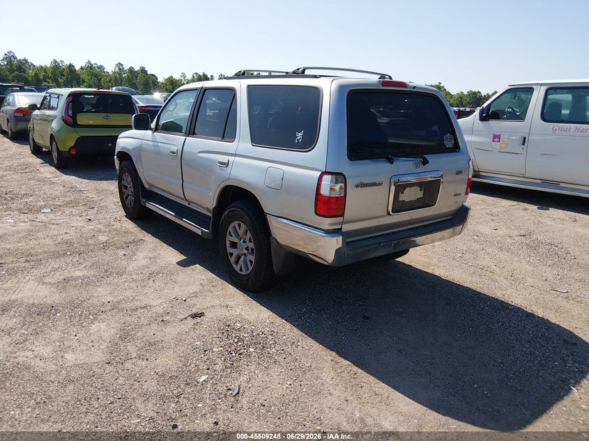 2002 Toyota 4runner VIN JT3GN86R420230829 IAAI salvage auction — NORMAL WEAR, Clear (Florida), sold $625 on 2026-07-28 (photo 3)
