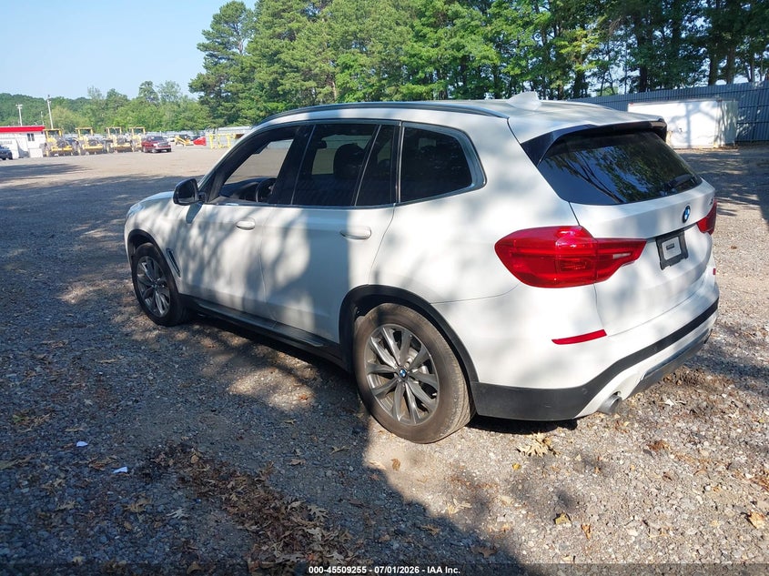 2018 BMW X3 VIN 5UXTR9C51JLC69415 IAAI salvage auction — FRONT END, Salvage (New Jersey), sold $6,200 on 2026-07-29 (photo 3)