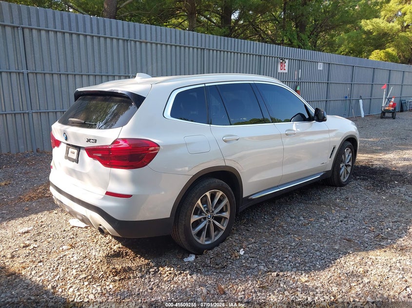 2018 BMW X3 VIN 5UXTR9C51JLC69415 IAAI salvage auction — FRONT END, Salvage (New Jersey), sold $6,200 on 2026-07-29 (photo 4)