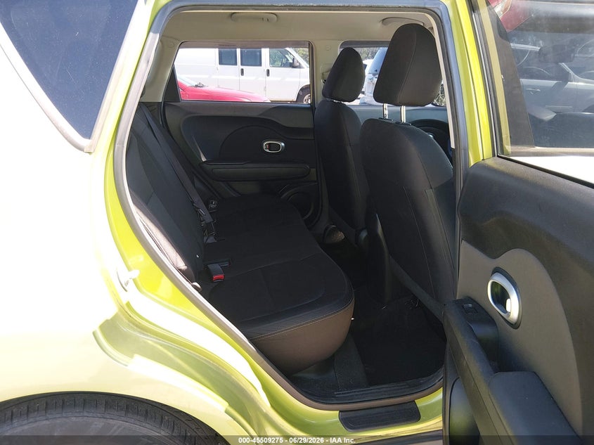 2016 Kia Soul VIN KNDJN2A29G7867657 IAAI salvage auction — NORMAL WEAR, Clear (Florida), sold $625 on 2026-07-14 (photo 8)