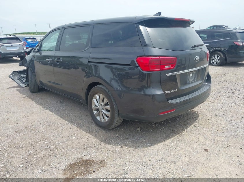 2019 Kia SEDONA VIN KNDMB5C18K6571488 IAAI salvage auction — NORMAL WEAR, Certificate Of Title (Nebraska), sold $525 on 2026-07-30 (photo 3)