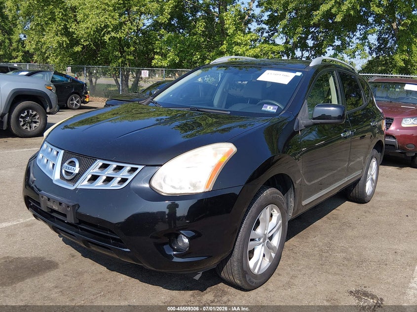 2013 Nissan Rogue VIN JN8AS5MV2DW629011 IAAI salvage auction — NORMAL WEAR, Clear (New Jersey), sold $425 on 2026-07-27 (photo 2)