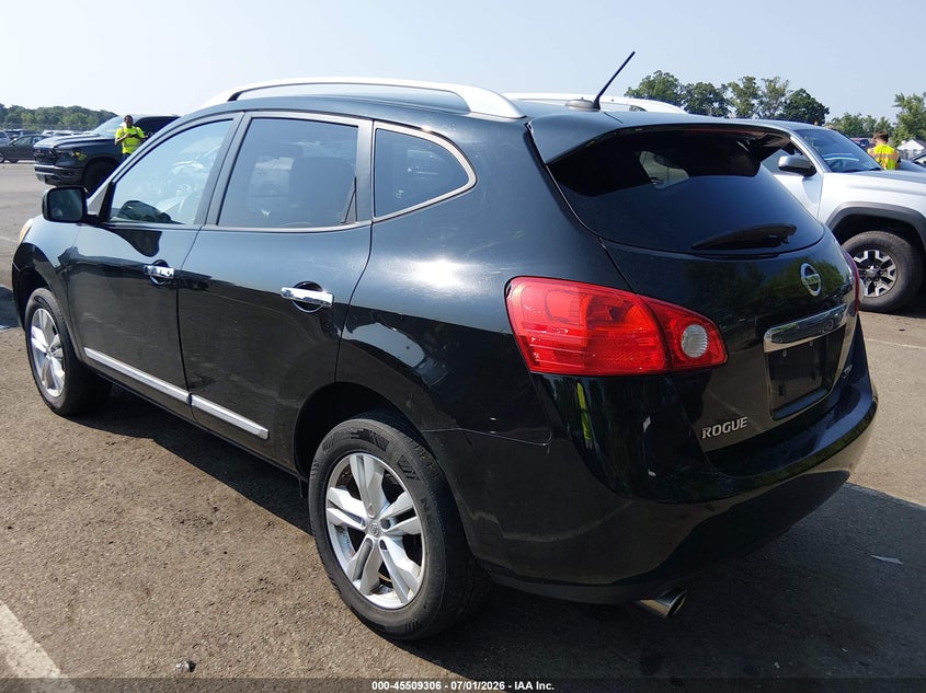 2013 Nissan Rogue VIN JN8AS5MV2DW629011 IAAI salvage auction — NORMAL WEAR, Clear (New Jersey), sold $425 on 2026-07-27 (photo 3)