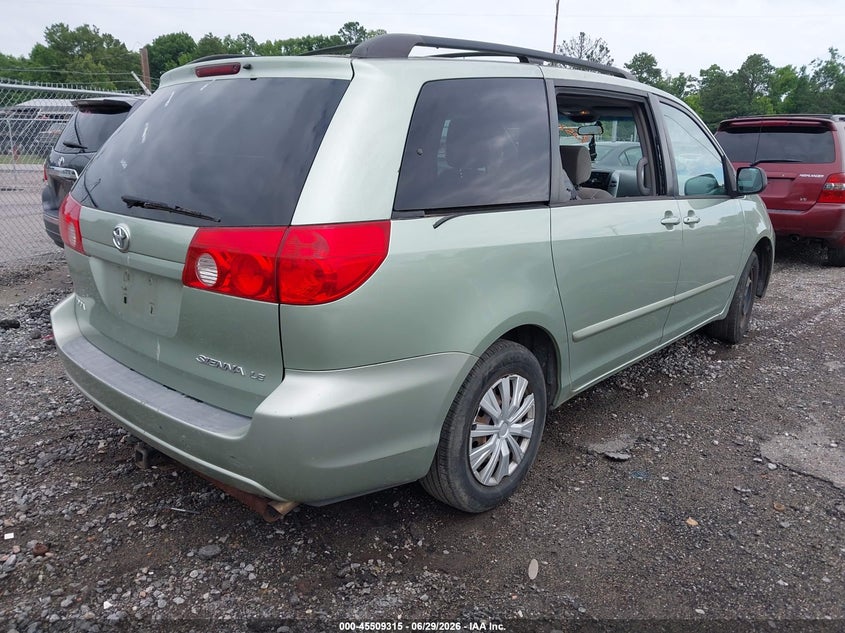 2008 Toyota Sienna VIN 5TDZK23C28S171411 IAAI salvage auction — NORMAL WEAR, Clear (Virginia), sold $25 on 2026-07-24 (photo 4)