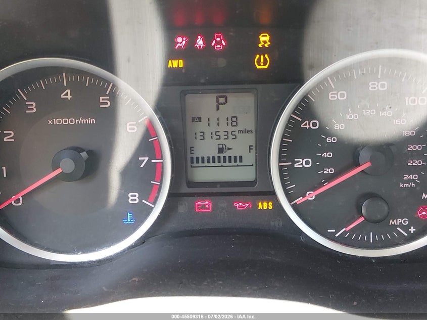 2014 Subaru Forester VIN JF2SJAAC2EH412497 IAAI salvage auction — NORMAL WEAR, Original (West Virginia), sold $1,025 on 2026-07-29 (photo 7)