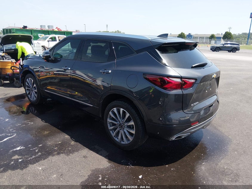 2022 Chevrolet Blazer VIN 3GNKBFRS8NS140993 IAAI salvage auction — LEFT FRONT, Salvage Title, sold $7,800 on 2026-07-31 (photo 3)