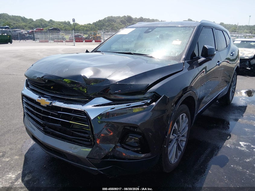 2022 Chevrolet Blazer VIN 3GNKBFRS8NS140993 IAAI salvage auction — LEFT FRONT, Salvage Title, sold $7,800 on 2026-07-31 (photo 6)