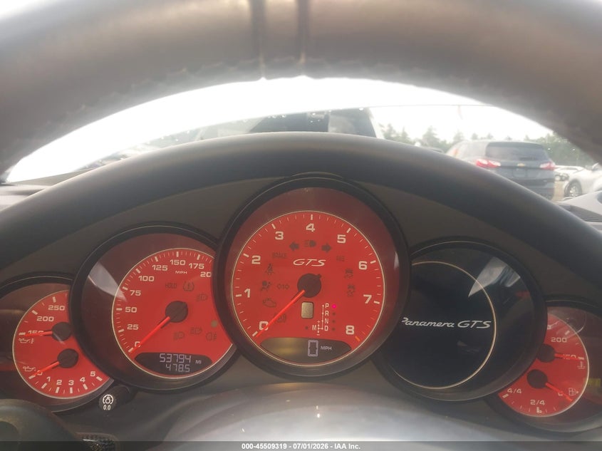 2014 Porsche Panamera VIN WP0AF2A76EL083451 IAAI salvage auction — ENGINE DAMAGE, Salvage Title, sold $7,175 on 2026-08-21 (photo 7)