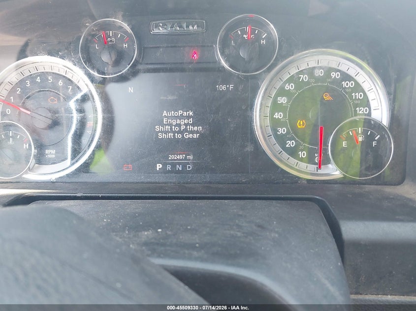 2018 Ram 1500 VIN 1C6RR7GG7JS310524 IAAI salvage auction — FRONT END, Salvage (Illinois), sold $2,700 on 2026-08-24 (photo 7)