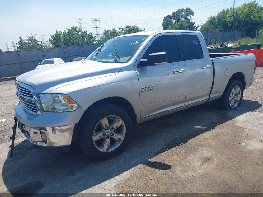 2018 Ram 1500 VIN 1C6RR7GG7JS310524 IAAI salvage auction — FRONT END, Salvage (Illinois), sold $2,700 on 2026-08-24 (photo 2)