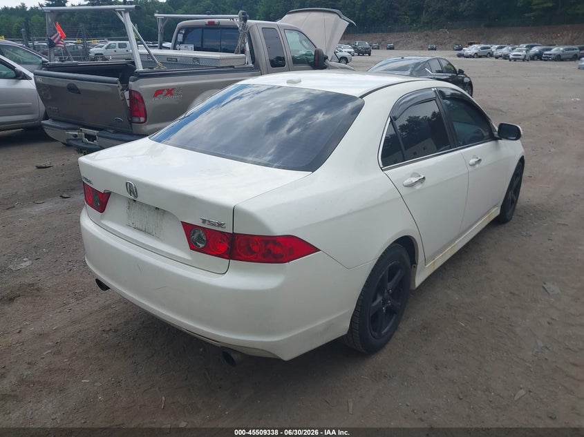 2008 Acura Tsx VIN JH4CL96828C015422 IAAI salvage auction — NORMAL WEAR, Clear (Massachusetts), sold $425 on 2026-07-31 (photo 4)