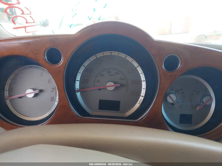 2006 Nissan Murano VIN JN8AZ08T66W419019 IAAI salvage auction — NORMAL WEAR, Clear (Arizona), sold $25 on 2026-07-28 (photo 7)