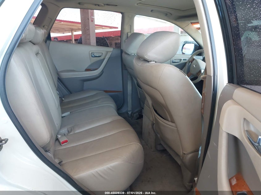 2006 Nissan Murano VIN JN8AZ08T66W419019 IAAI salvage auction — NORMAL WEAR, Clear (Arizona), sold $25 on 2026-07-28 (photo 8)