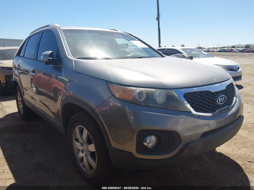 2012 Kia Sorento VIN 5XYKT3A68CG256633 IAAI salvage auction — NORMAL WEAR, Clear-Dealer Only (Arizona), sold $1,050 on 2026-07-14 (photo 1)