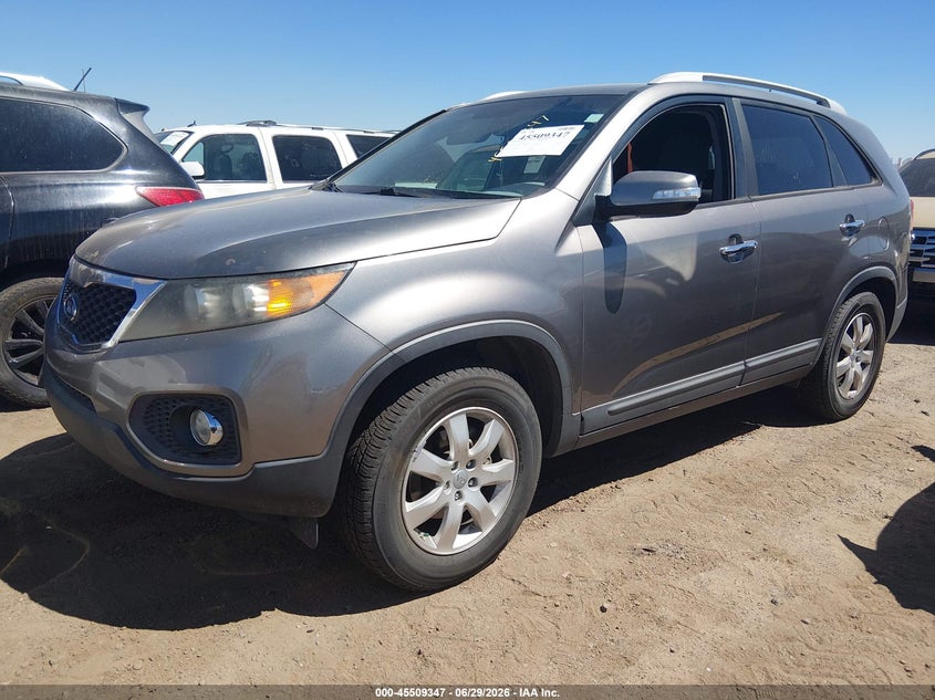 2012 Kia Sorento VIN 5XYKT3A68CG256633 IAAI salvage auction — NORMAL WEAR, Clear-Dealer Only (Arizona), sold $1,050 on 2026-07-14 (photo 2)