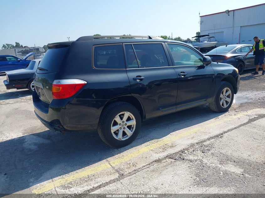 2008 Toyota Highlander VIN JTEDS41A282023348 IAAI salvage auction — RIGHT REAR, Clear (Florida), sold $1,450 on 2026-07-15 (photo 4)