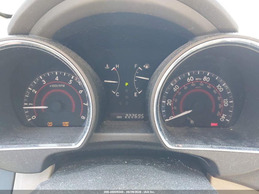 2008 Toyota Highlander VIN JTEDS41A282023348 IAAI salvage auction — RIGHT REAR, Clear (Florida), sold $1,450 on 2026-07-15 (photo 7)