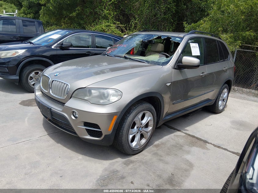 2012 BMW X5 VIN 5UXZW0C53CL665134 IAAI salvage auction — NORMAL WEAR, Original (Texas), sold $475 on 2026-07-27 (photo 2)