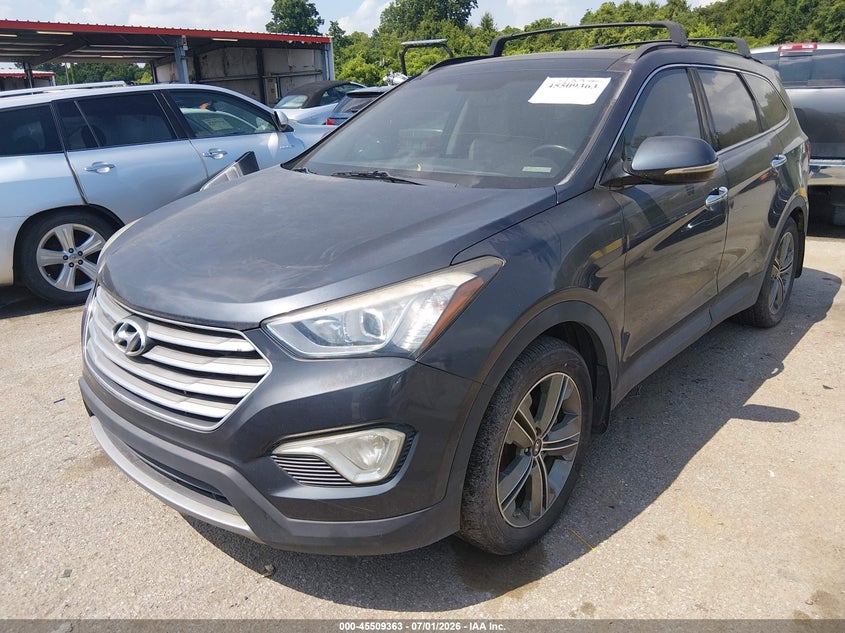 2015 Hyundai Santa fe VIN KM8SR4HF0FU128525 IAAI salvage auction — NORMAL WEAR, Clear (Georgia), sold $475 on 2026-07-21 (photo 2)