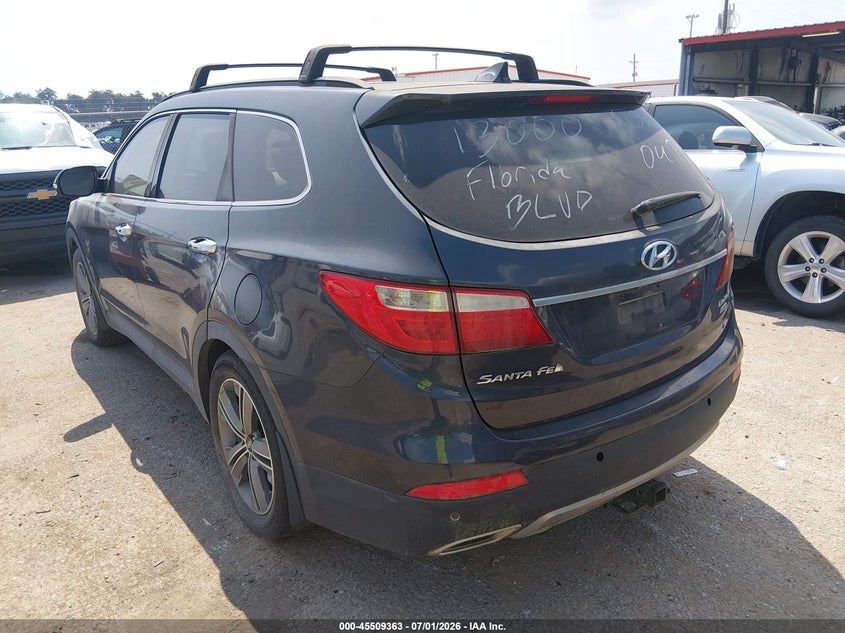 2015 Hyundai Santa fe VIN KM8SR4HF0FU128525 IAAI salvage auction — NORMAL WEAR, Clear (Georgia), sold $475 on 2026-07-21 (photo 3)