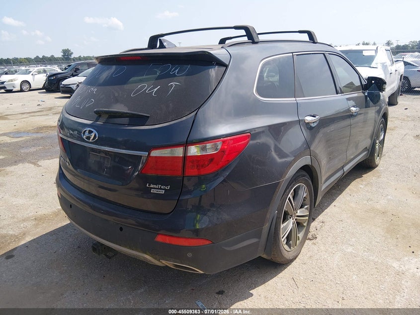 2015 Hyundai Santa fe VIN KM8SR4HF0FU128525 IAAI salvage auction — NORMAL WEAR, Clear (Georgia), sold $475 on 2026-07-21 (photo 4)