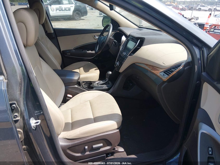 2015 Hyundai Santa fe VIN KM8SR4HF0FU128525 IAAI salvage auction — NORMAL WEAR, Clear (Georgia), sold $475 on 2026-07-21 (photo 5)