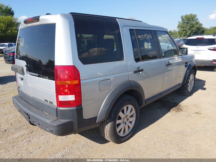 2006 Land rover Lr3 VIN SALAE25486A374252 IAAI salvage auction — NORMAL WEAR, Regular Certificate (Iowa), sold $850 on 2026-07-27 (photo 4)